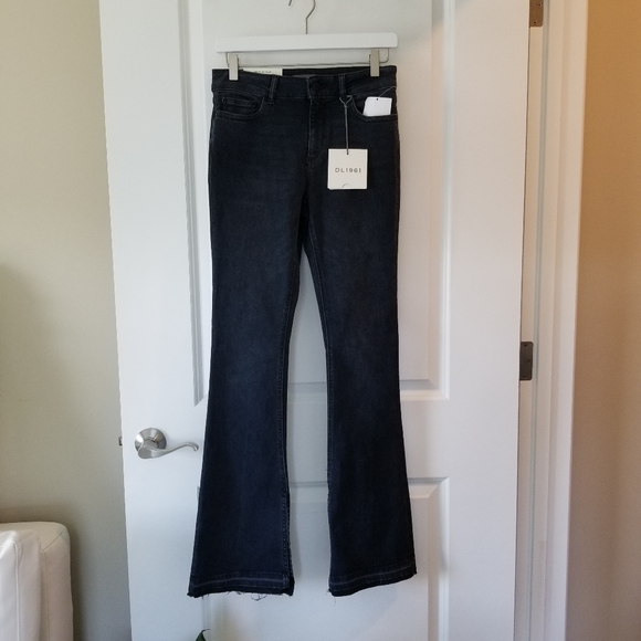 DL1961 Women's Bridget Mid-Rise Instasculpt Boot - Picture 2 of 4